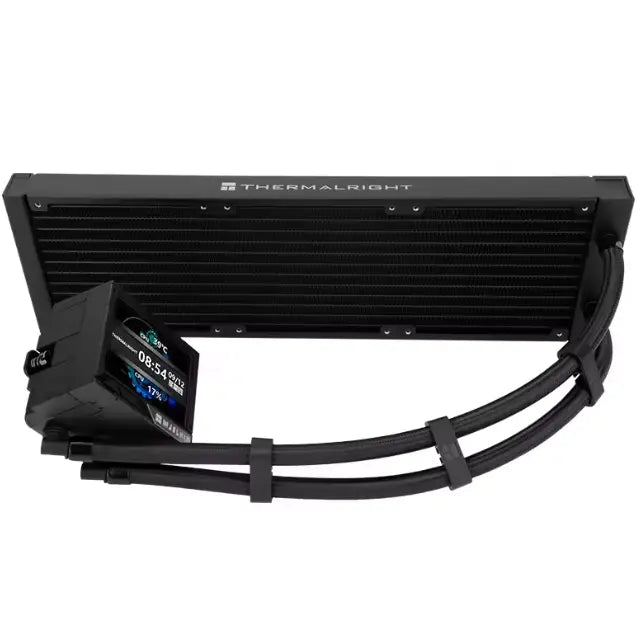 Thermalright Mjolnir Vision X 360 AIO CPU Liquid Cooler - Black Without Fans - PakByte Computers  