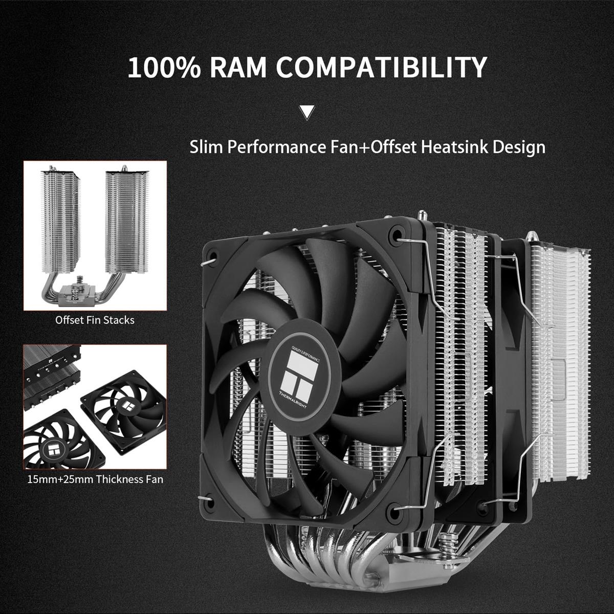 Thermalright Royal Knight 120 SE CPU Air Cooler - PakByte Computers  