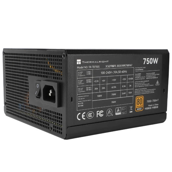 Thermalright TB-750S 750W 80 Plus Bronze Power Supply - PakByte  