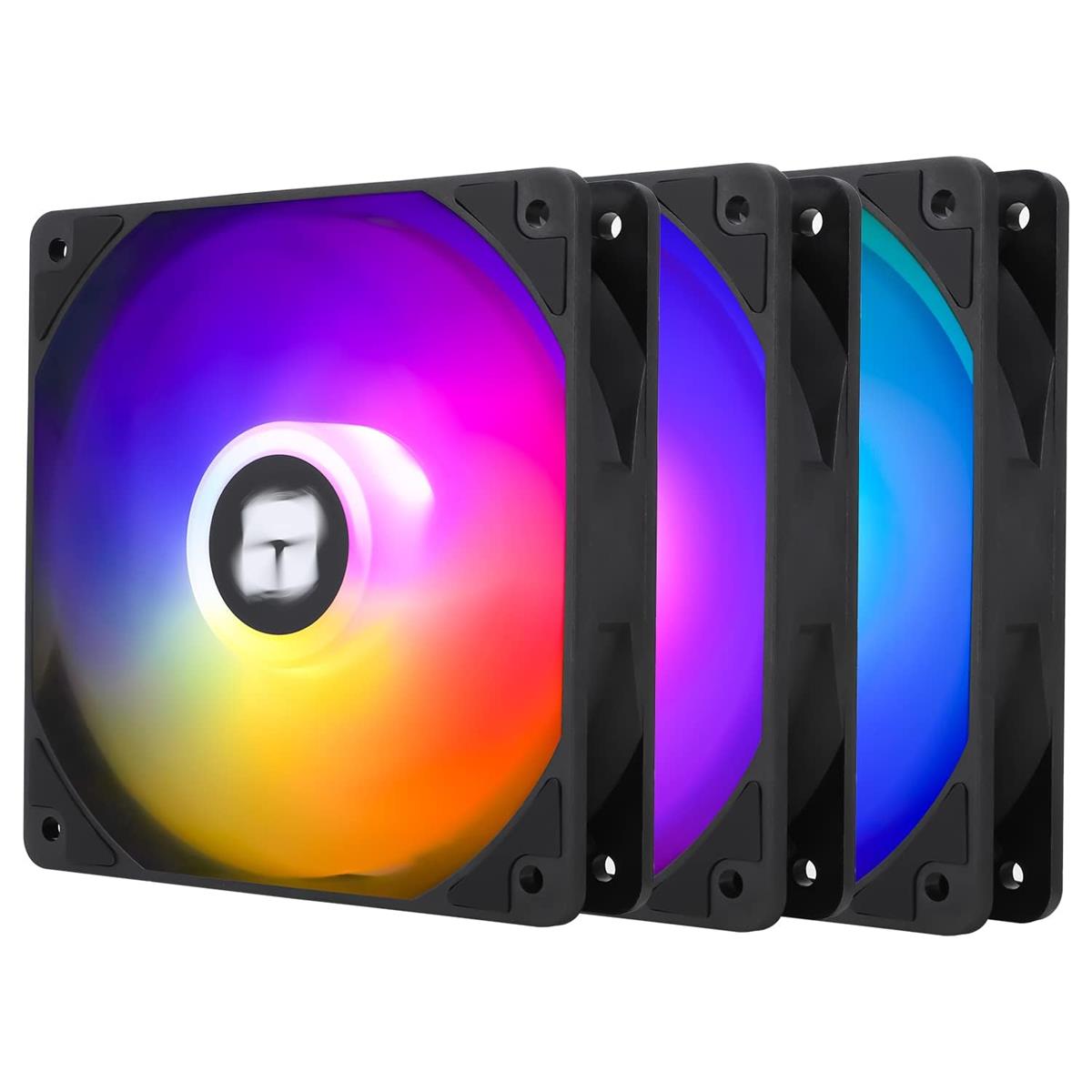 Thermalright TL-C12C-S X3 CPU Fan 120mm ARGB Case Cooler Fan - Black
