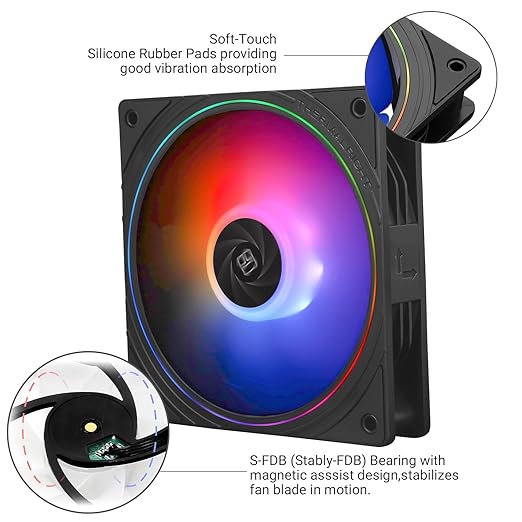Thermalright TL-S12-S X3 ARGB 120mm Case Fan - PakByte Computers  