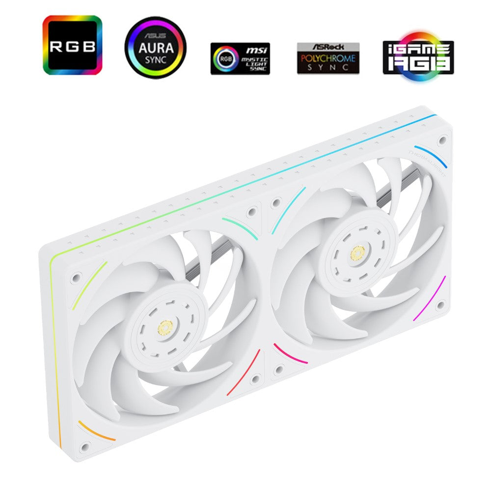 Thermalright TL-UB24W 2 IN 1 ARGB 240mm Case Fan – White