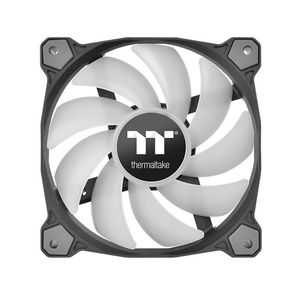 Thermaltake Pure 12 ARGB 120mm Radiator Case Fan - Black - 3-Fan Pack