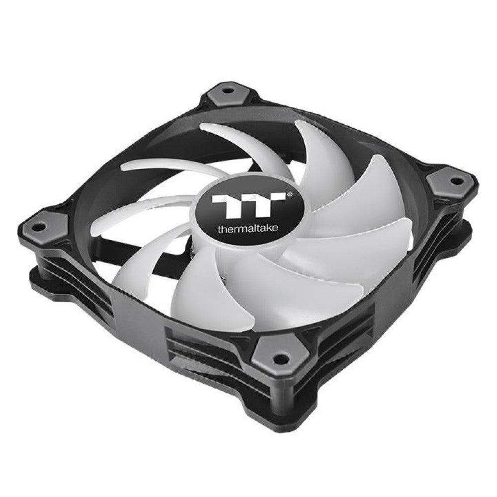 Thermaltake Pure 12 ARGB 120mm Radiator Case Fan - Black - 3-Fan Pack