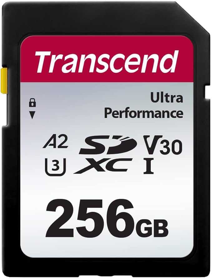 Transcend 340S 256GB MicroSD Memory Card