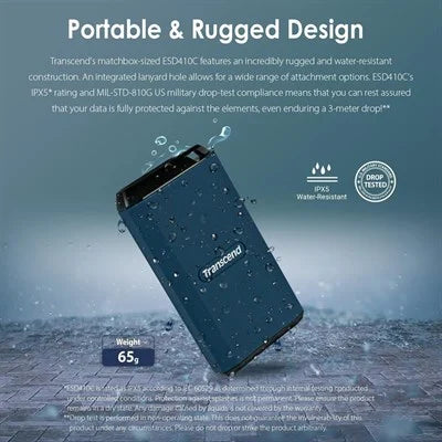 Transcend ESD410C 1TB Portable SSD - PakByte Computers  