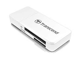 Transcend RDF5 Card Reader - White