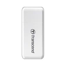 Transcend RDF5 Card Reader - White - PakByte Computers  