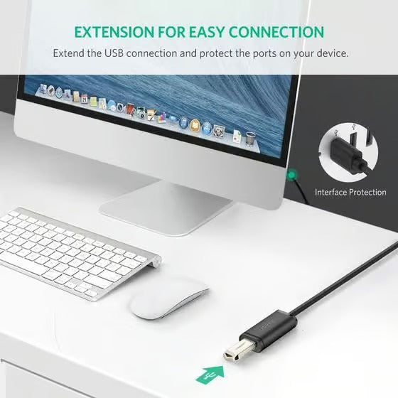 UGREEN 10321 Active Cable USB 2.0 Extension Cable 480 Mbps - 10m