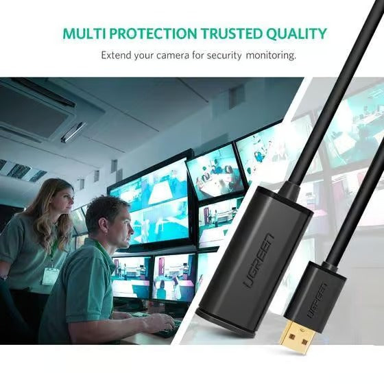 UGREEN 10321 Active Cable USB 2.0 Extension Cable 480 Mbps - 10m