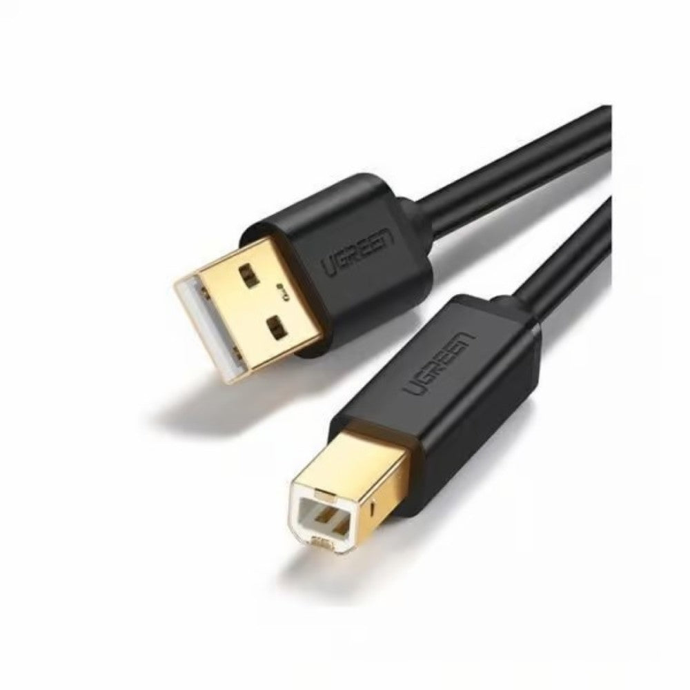 UGREEN 10352 USB 2.0 A MALE TO B MALE PRINTER CABLE – 5M - PakByte Computers  