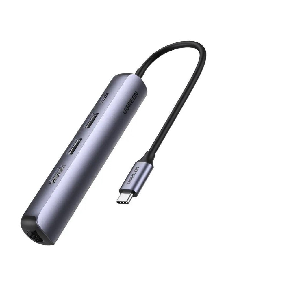 UGREEN 10919 Ultra Slim 5-IN-1 USB C HUB with Ethernet and HDMI - PakByte Computers  