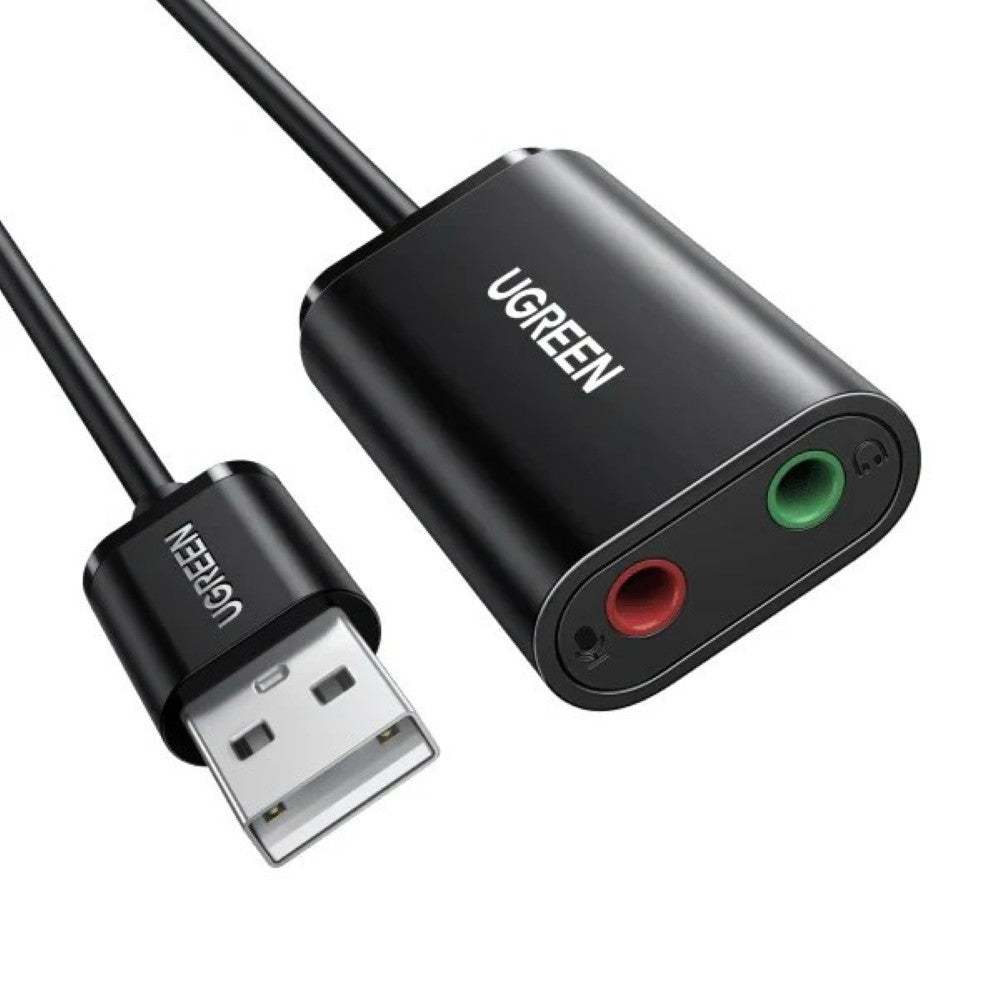 UGREEN 30724 USB to Audio Jack Sound Card Adapter - PakByte Computers  