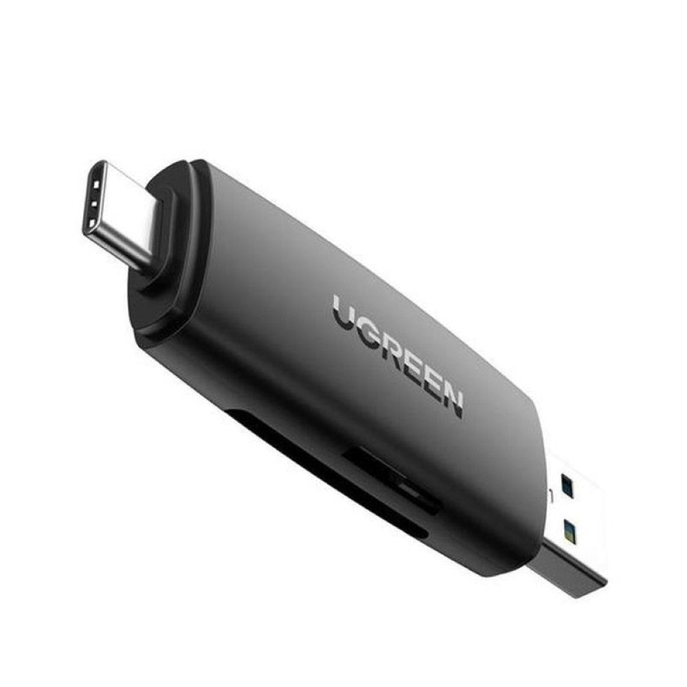 UGREEN 80191 2-in-1 USB-A + USB-C Card Reader - PakByte Computers  