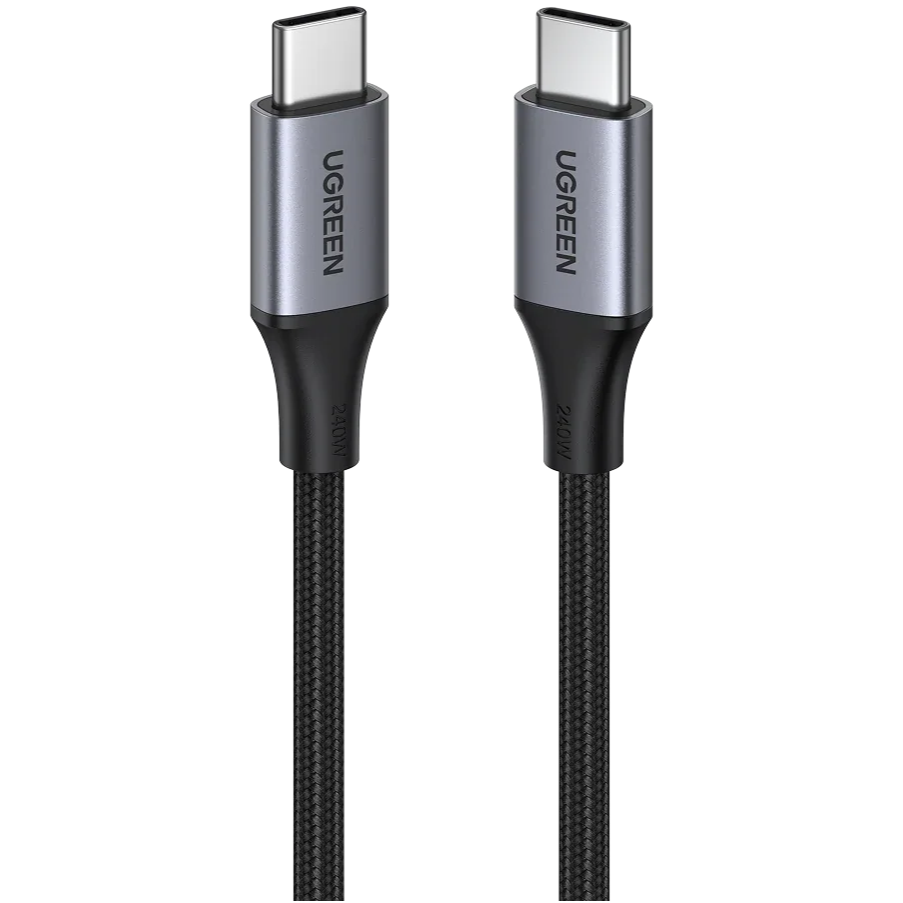 UGREEN 90440 Type-C to Type-C Aluminum Braided 240W Cable - 2M