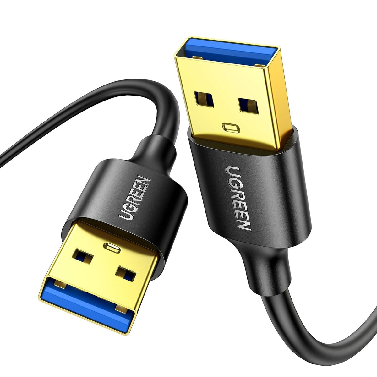 UGREEN 90576 USB-A 3.0 Male to Male Cable - Black - 3M