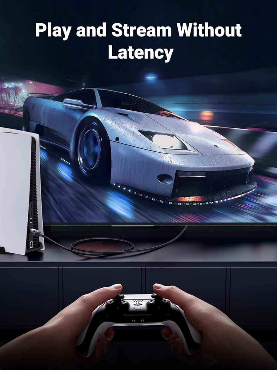 UGREEN CAT8 Shielded Round Braided Cable Modular Plugs 1m - PakByte  