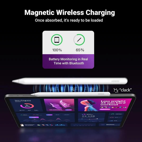 UGREEN LP653 15910 Wireless Charging Smart Stylus Pen for iPad
