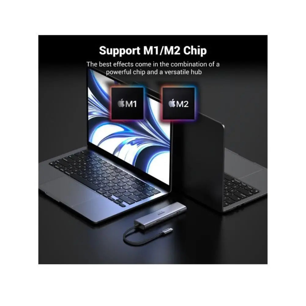 Ugreen 45521  7 in 1 USB-C Hub 4K HDMI Multiport Adapter