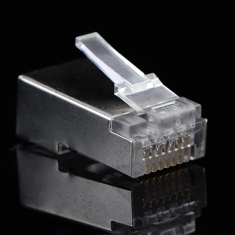 Ugreen RJ45 CAT6 Shield Connector Plug 10-Piece Set - PakByte  