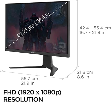 VIEWSONIC OMNI GAMIING LED 24.5" XG2536 - PakByte  