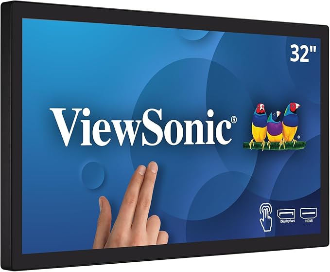 VIEWSONIC OPEN FRAME 10-POINT P-CAP TOUCH SCREEN LED 32” TD3207 - PakByte  