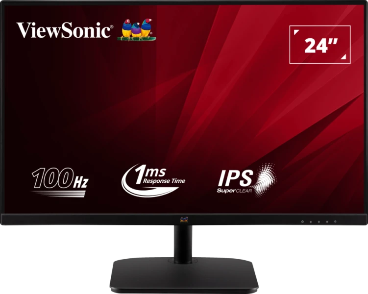 VIEWSONIC VA2432-H 24” 1080p IPS Monitor with Frameless Design - PakByte Computers 