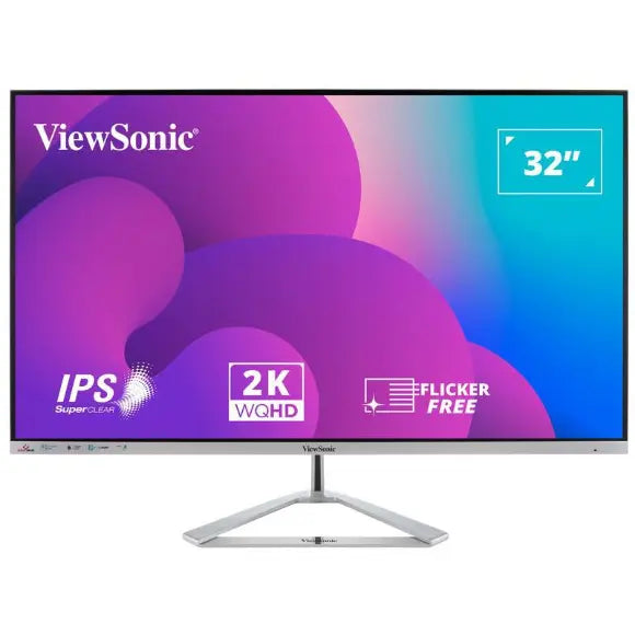 ViewSonic VX3276-2K-MHD-2 32" IPS QHD Monitor