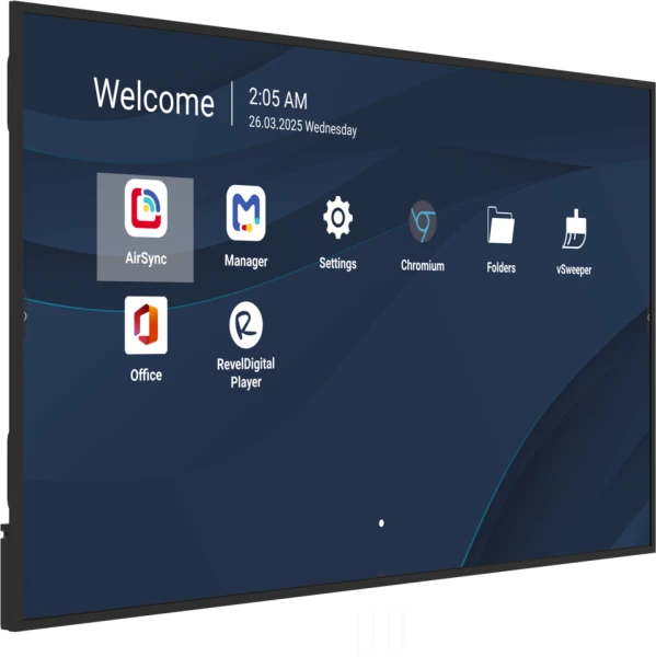 Viewsonic CDE7531-1C 75" 4K Professional Commercial Display with Pro AV Integration