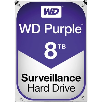 WD Purple 8TB Surveillance Hard Drive 3.5" SATA