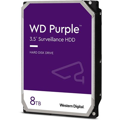 WD Purple 8TB Surveillance Hard Drive 3.5" SATA