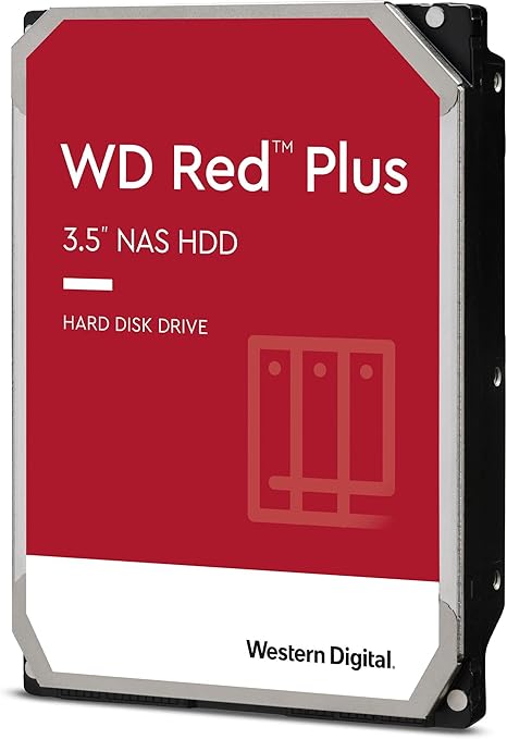 WD Red Plus 6TB NAS SATA 3.5" Internal Hard Drive