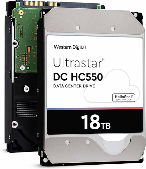 WD ULTRASTAR 18TB 3.5" SATA Internal Hard Drive
