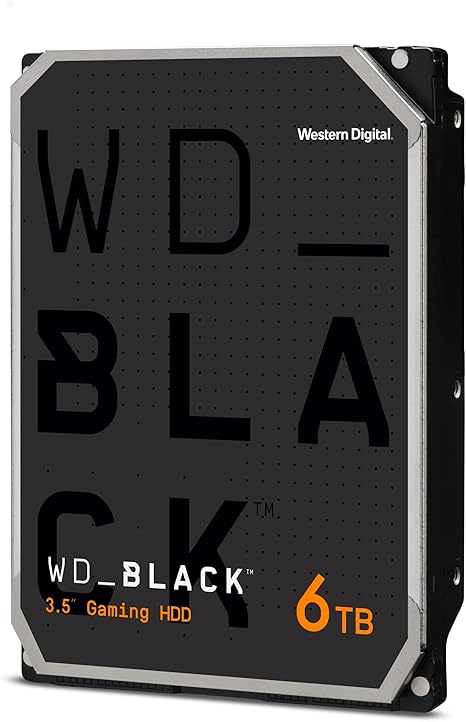 WD 6TB Black Performance Internal Hard Drive SATA 3.5"