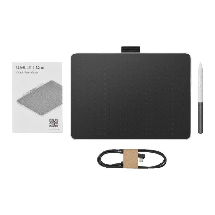 Wacom One Small Graphics Tablet, Wacom One Pen, Bluetooth 5.1 - PakByte Computers  