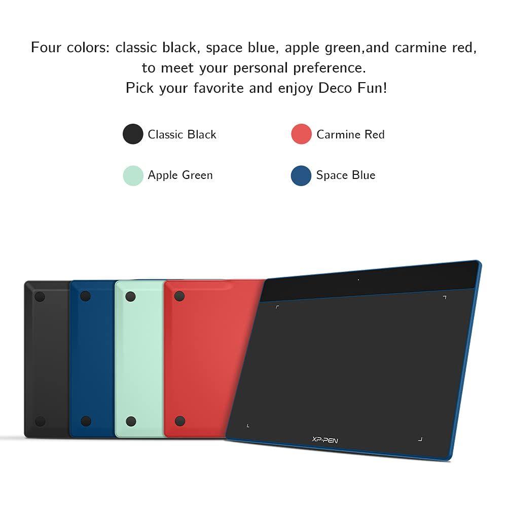 XP-Pen Deco Fun L 10x6 Inches Graphic Tablet - Black - PakByte Computers  