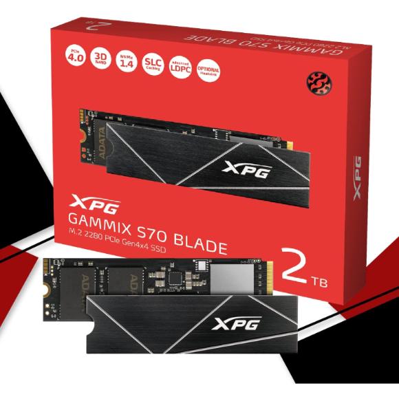 XPG Gammix S70 Blade 2TB Gen4 M.2 NVMe