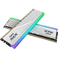 XPG Lancer Blade 32GB (2x16GB) 6000MHz C30 DDR5 DRAM Memory - White - PakByte Computers  