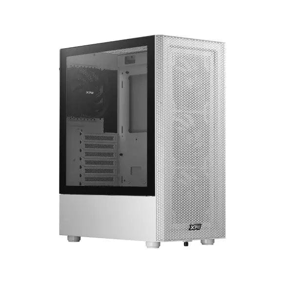 XPG VALOR MESH Mid Tower Gaming Case - White - PakByte Computers 