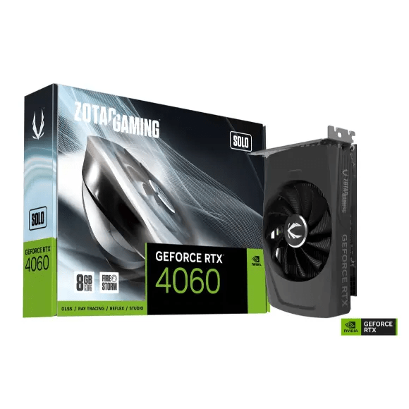 ZOTAC GAMING GeForce RTX 4060 8GB SOLO - Graphics Card - PakByte Computers 