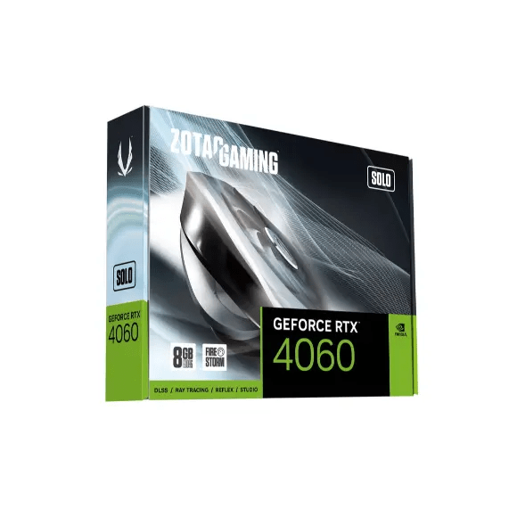 ZOTAC GAMING GeForce RTX 4060 8GB SOLO - Graphics Card - PakByte Computers 