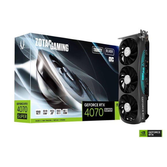 Zotac Gaming GeForce RTX 4070 Super Trinity OC 12GB GDDR6X Graphics Card