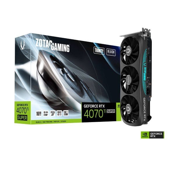 ZOTAC GeForce RTX 4070 Ti Super Trinity Graphics Card