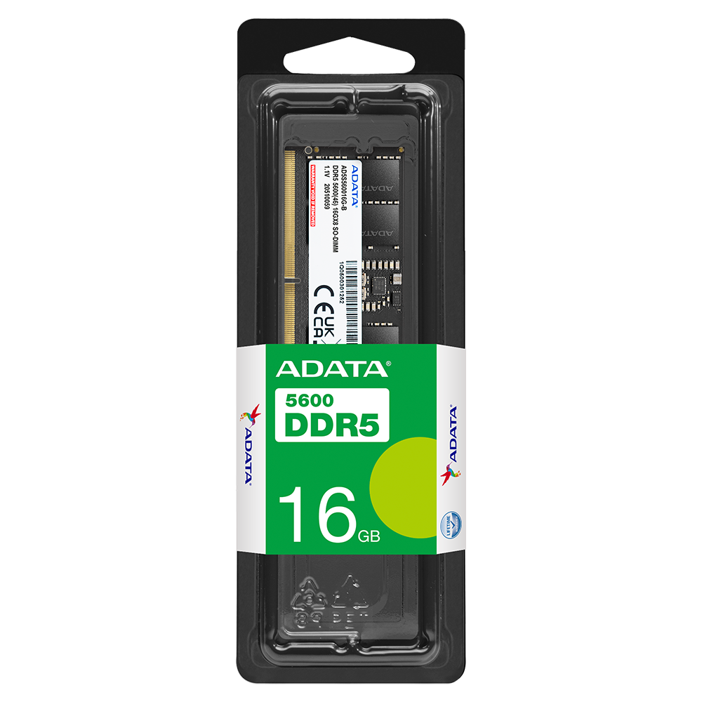 Adata 16GB (1x16GB) 5600MHz DDR5 Desktop Memory