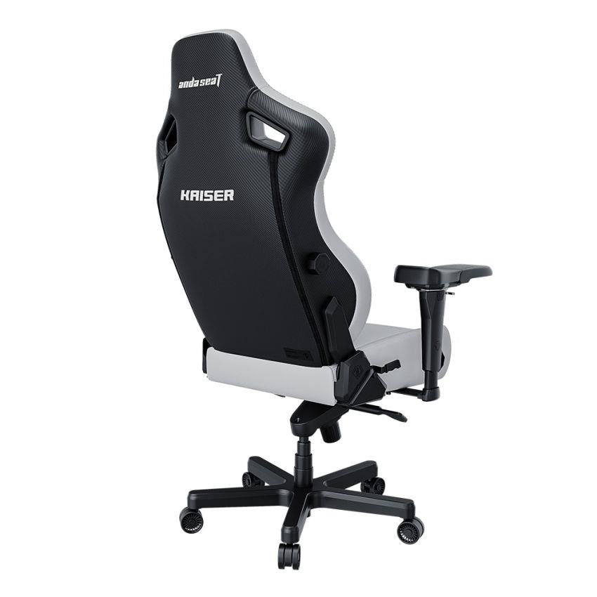 Anda Seat Kaiser 4 L V2 Leather Gaming Chair - Cloudy White