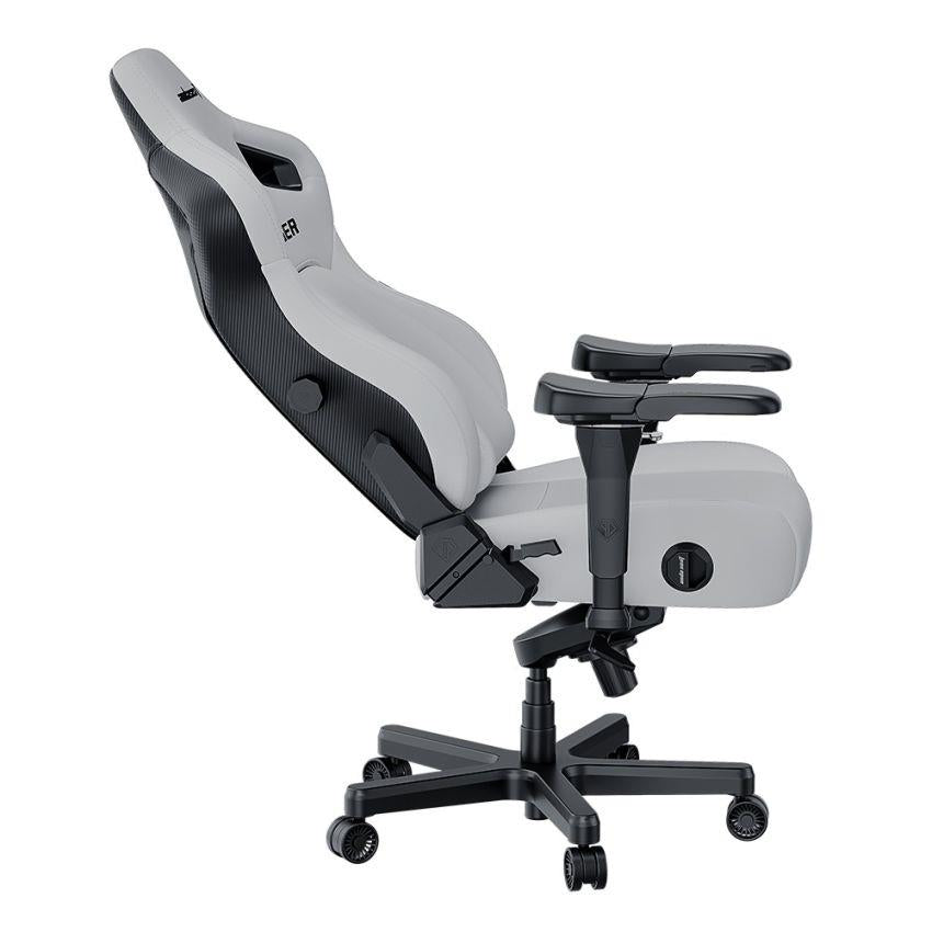 Anda Seat Kaiser 4 L V2 Leather Gaming Chair - Cloudy White