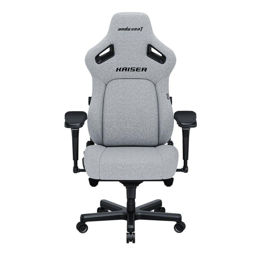 Anda Seat Kaiser 4 L V2 Fabric Gaming Chair - Ash Gray
