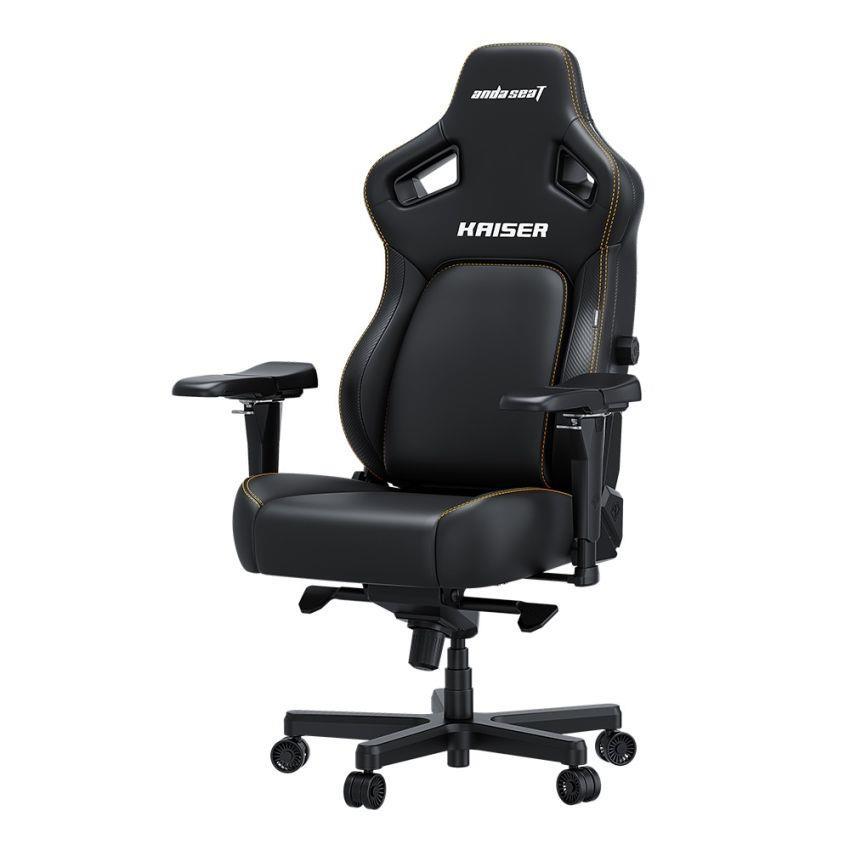 Anda Seat Kaiser 4 L V2 Leather Gaming Chair - Elegant Black