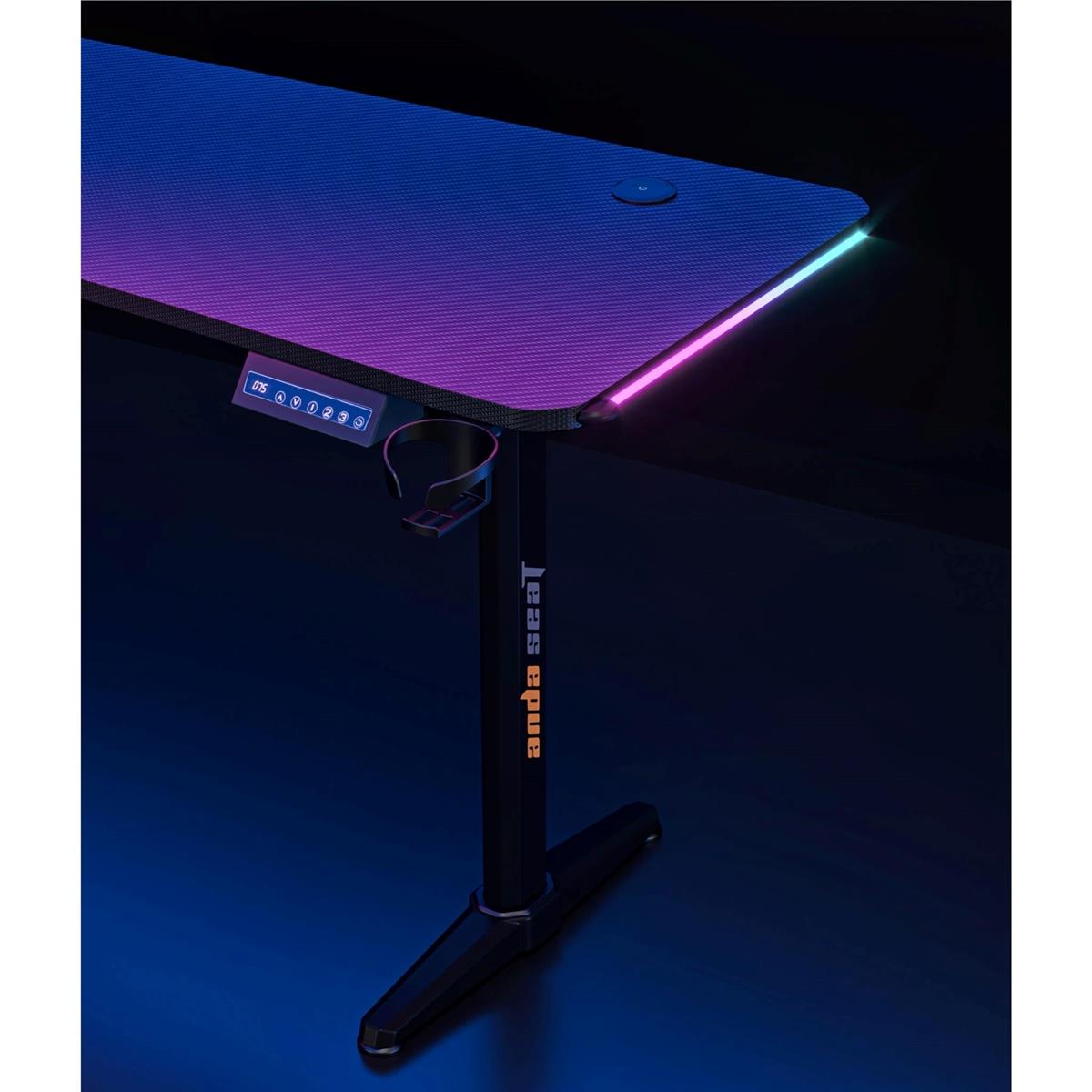 AndaSeat Terminator Electric Gaming Desk - Black