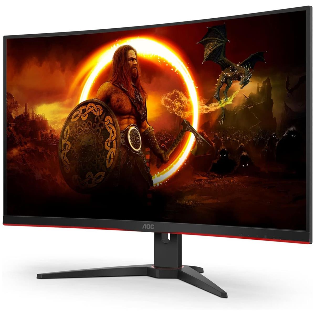AOC C32G2ZE - 240Hz 1080p FHD VA 32" Curved Gaming Monitor